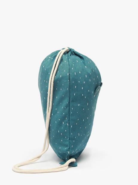 Sporttas Trixie Blauw animals 19 ander zicht 2